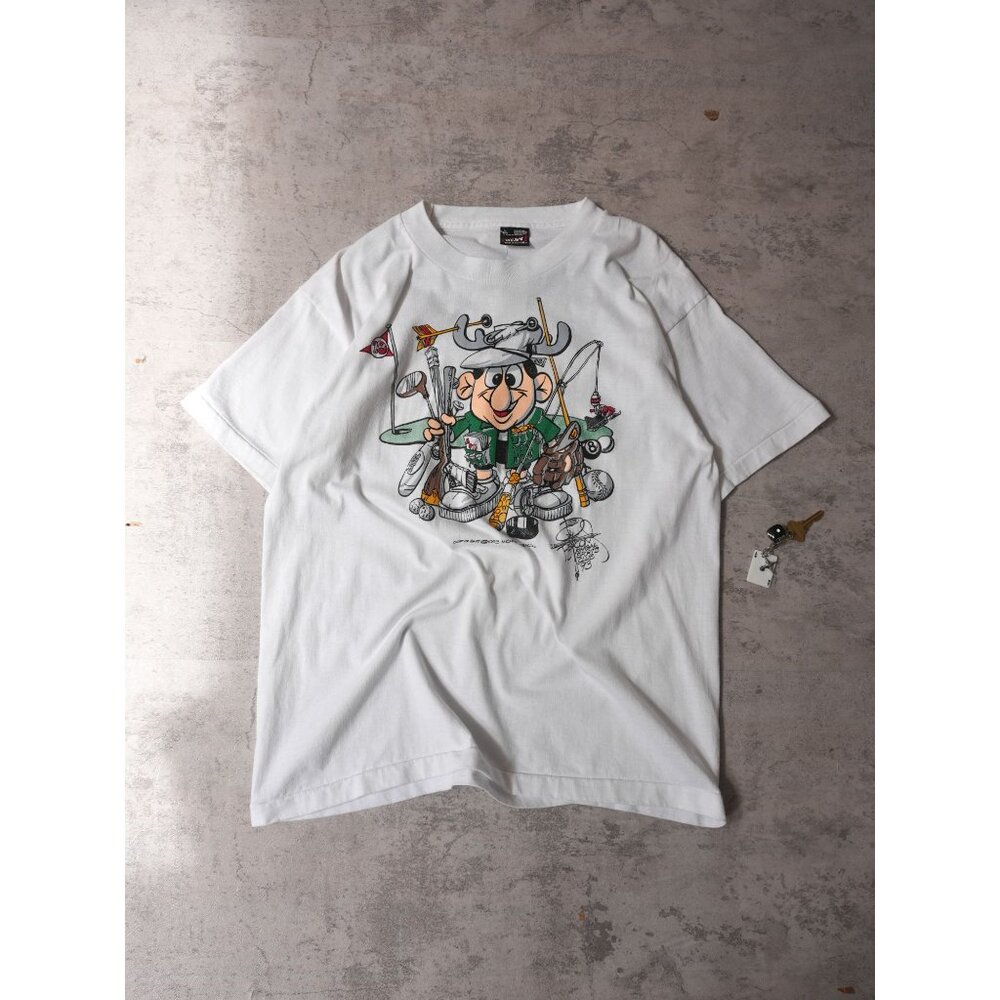 Vintage 90s Fingal Sports Club Graphic T